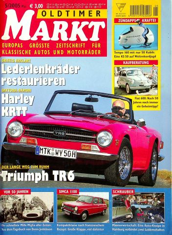 Oldtimer Markt - alle Ausgaben aus dem Jahr 2005 - autotestversand.com